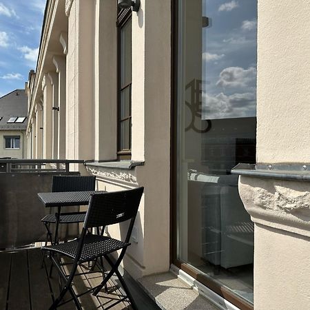 Meos 1 -Zentrum-Balkon-Parkplatz-Gym-Uniklinik Leipzig Luaran gambar